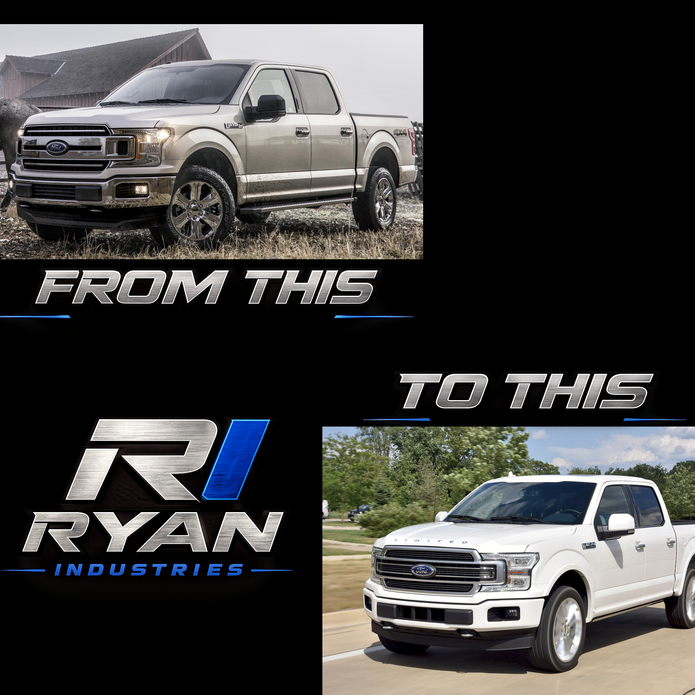 2018-2020 F150 Halogen to Led Headlight Conversion Harness - Ryan Industries