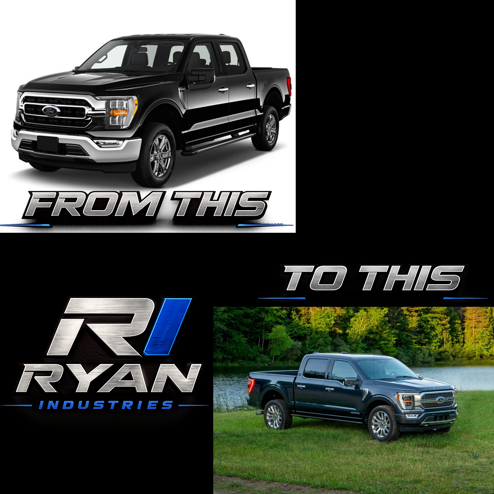 2021-2023 F150 Reflector Led to Projector Led Headlight Conversion Harness - Ryan Industries