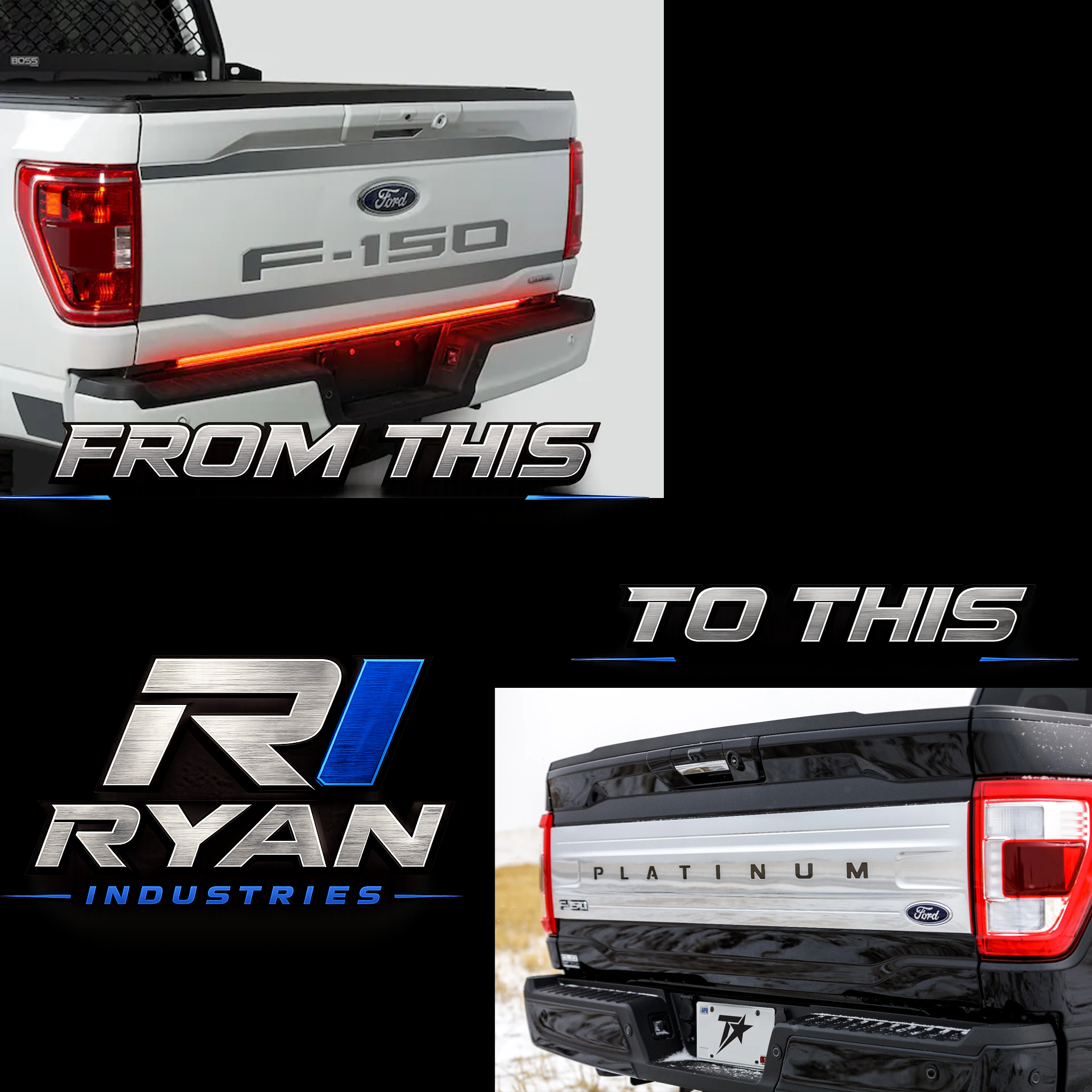 2021-2023 F150 Halogen w/o Blis to Led Taillight Conversion Harness - Ryan Industries