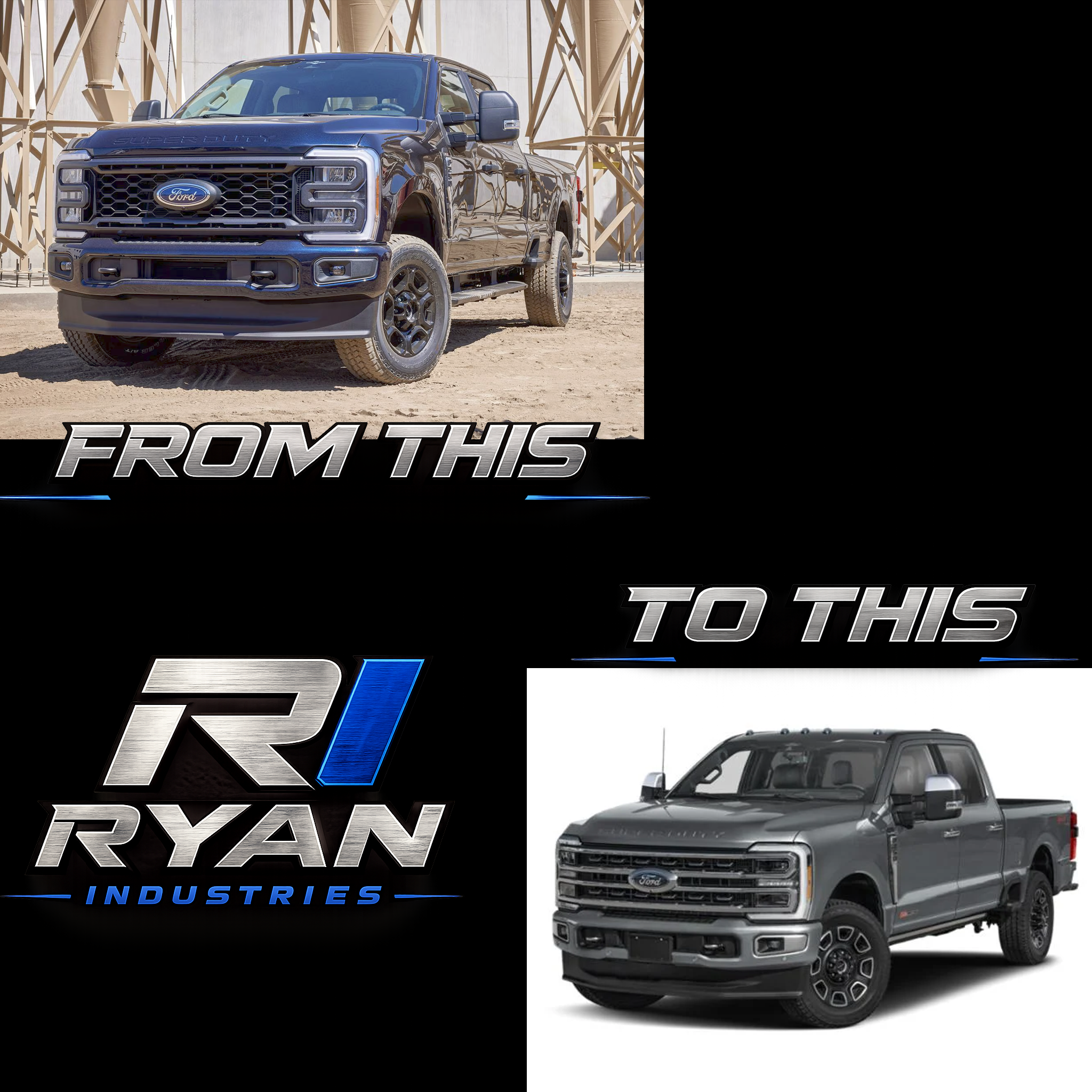 2023-2026 Superduty Halogen to Reflector Led Headlight Conversion Harness - Ryan Industries