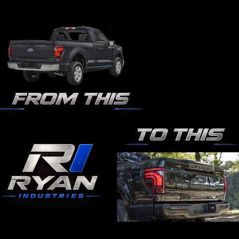 2024-2026 F150 Halogen w/Blis to Led Taillight Conversion Harness - Ryan Industries