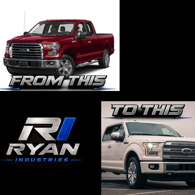 2015-2017 F150 Halogen to Led Headlight Conversion Harness - Ryan Industries